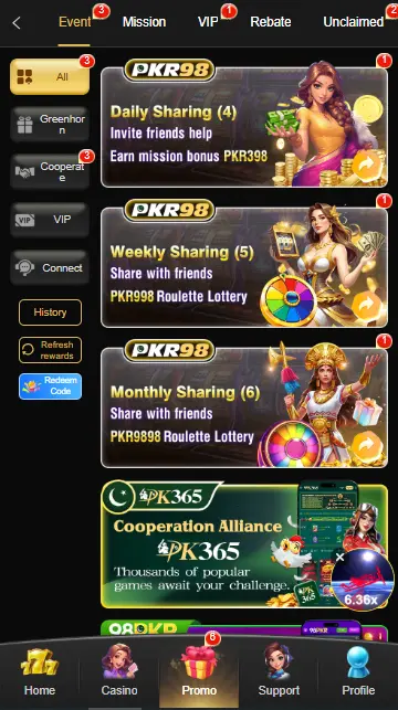 PKR98 Game Promotions